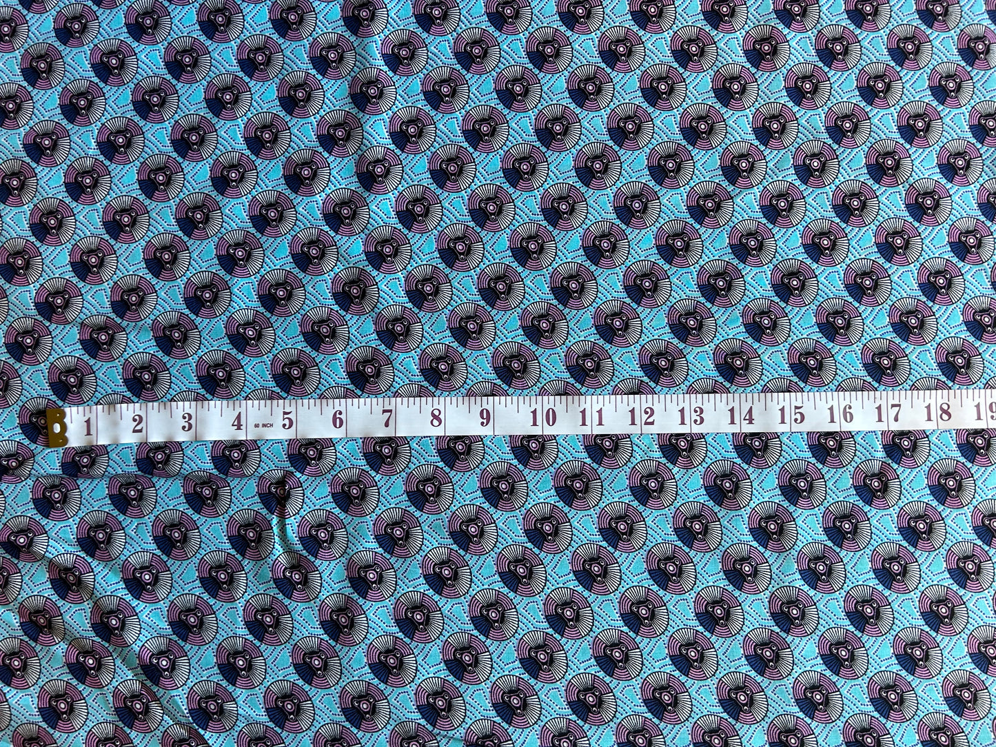 3m Bundle Blue Viscose - Deadstock