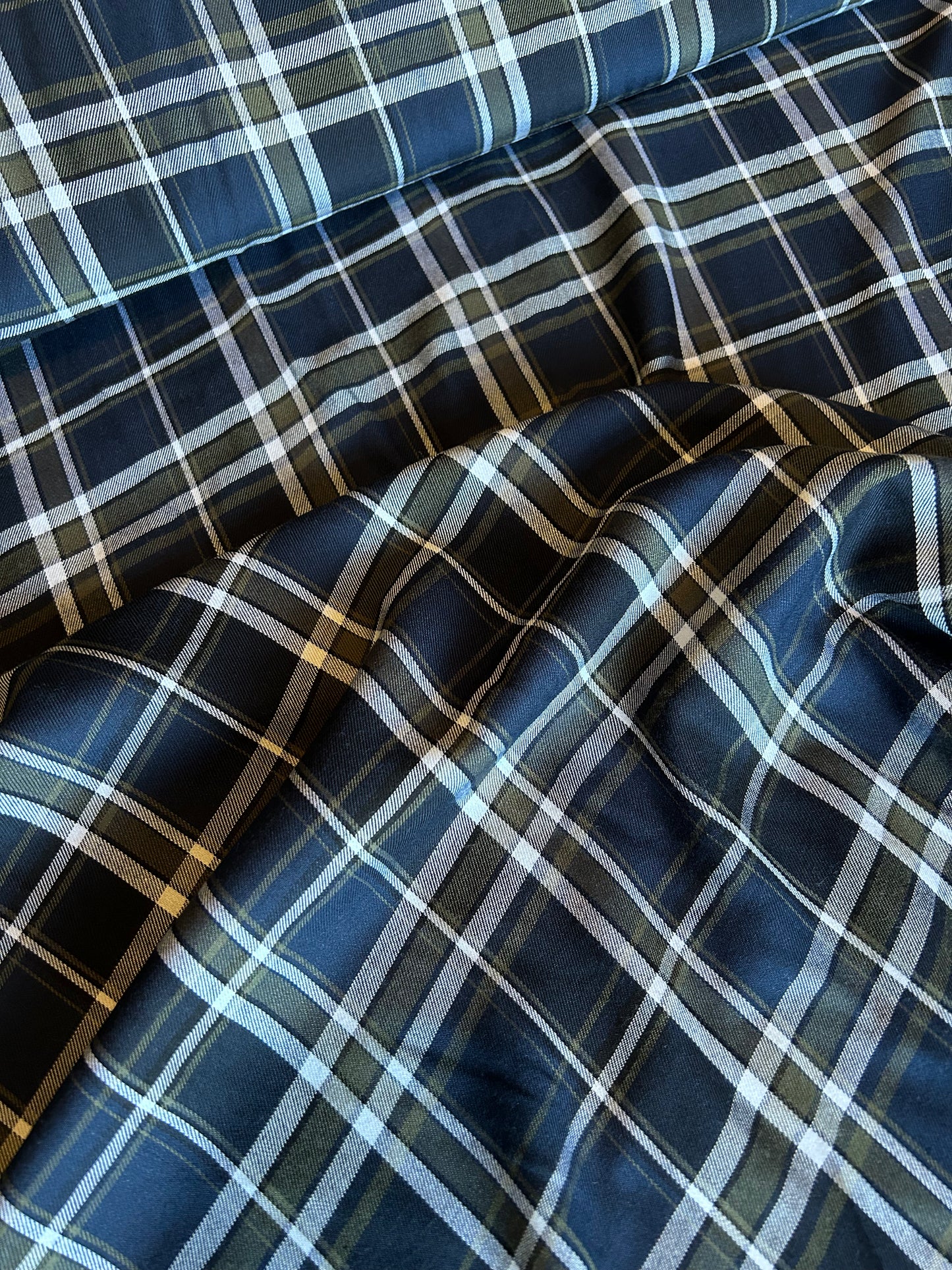 Tartan Viscose - Deadstock