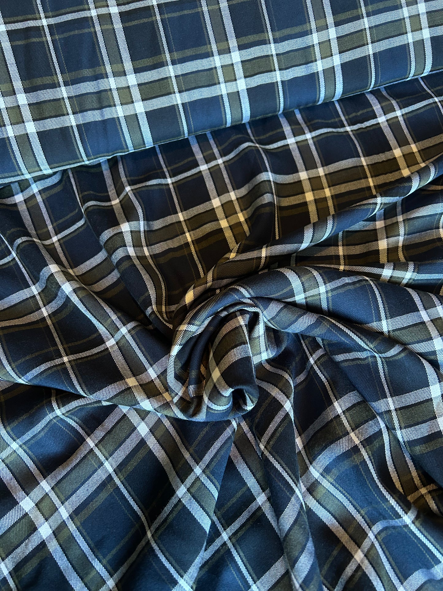 Tartan Viscose - Deadstock