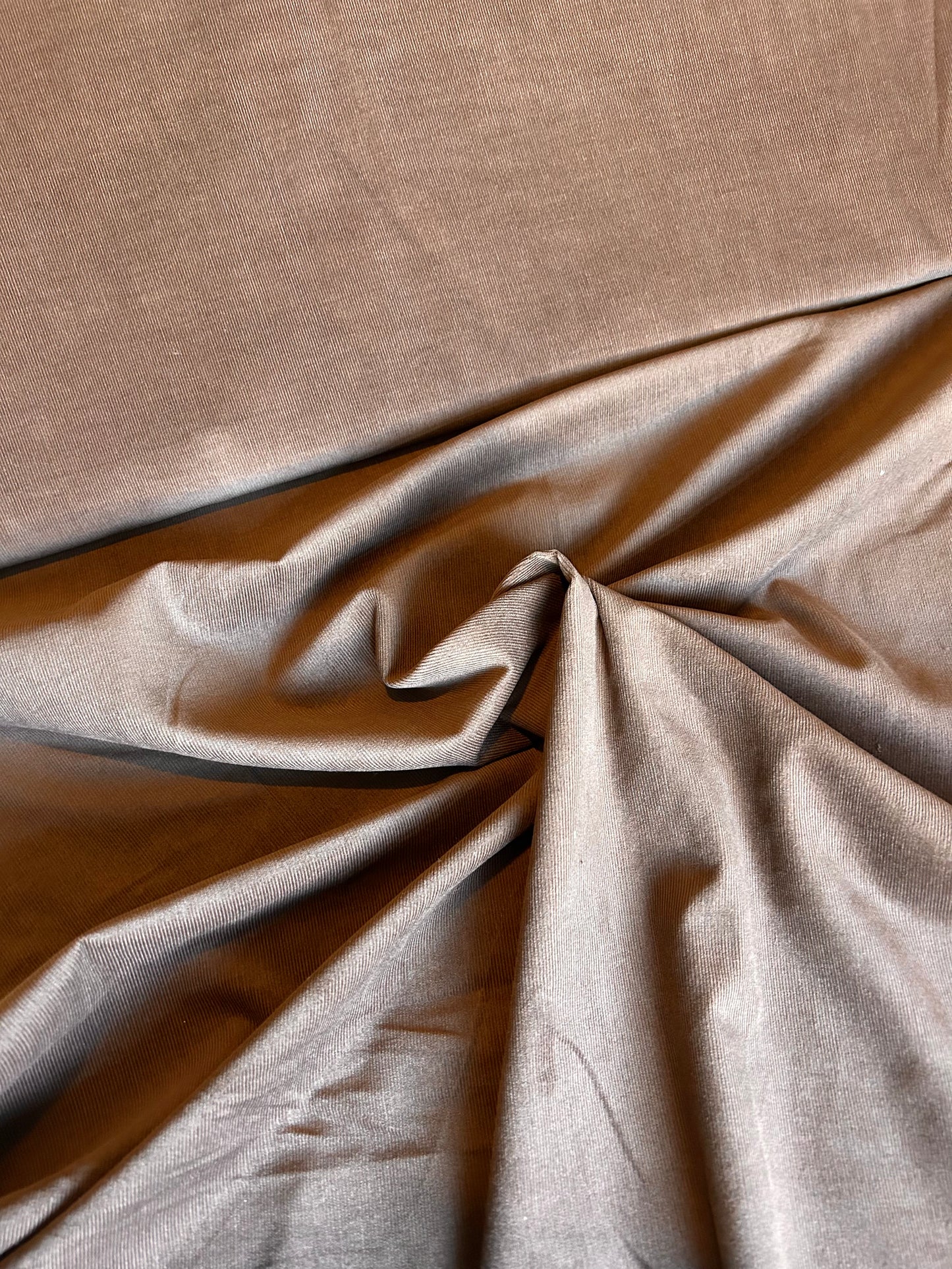 Drapey Brown Needlecord - Deadstock