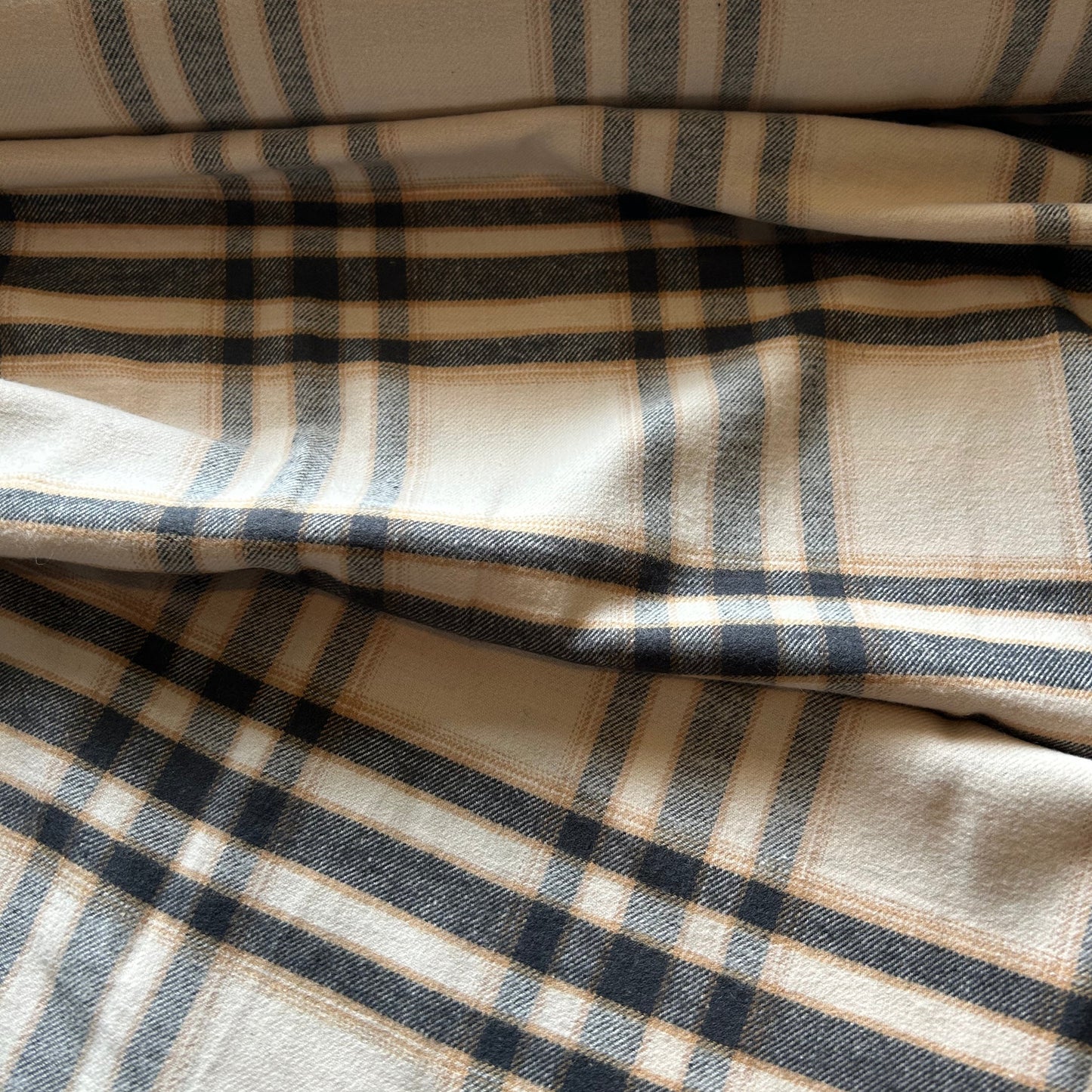 Yarn Dyed Brushed 100% Cotton Checks