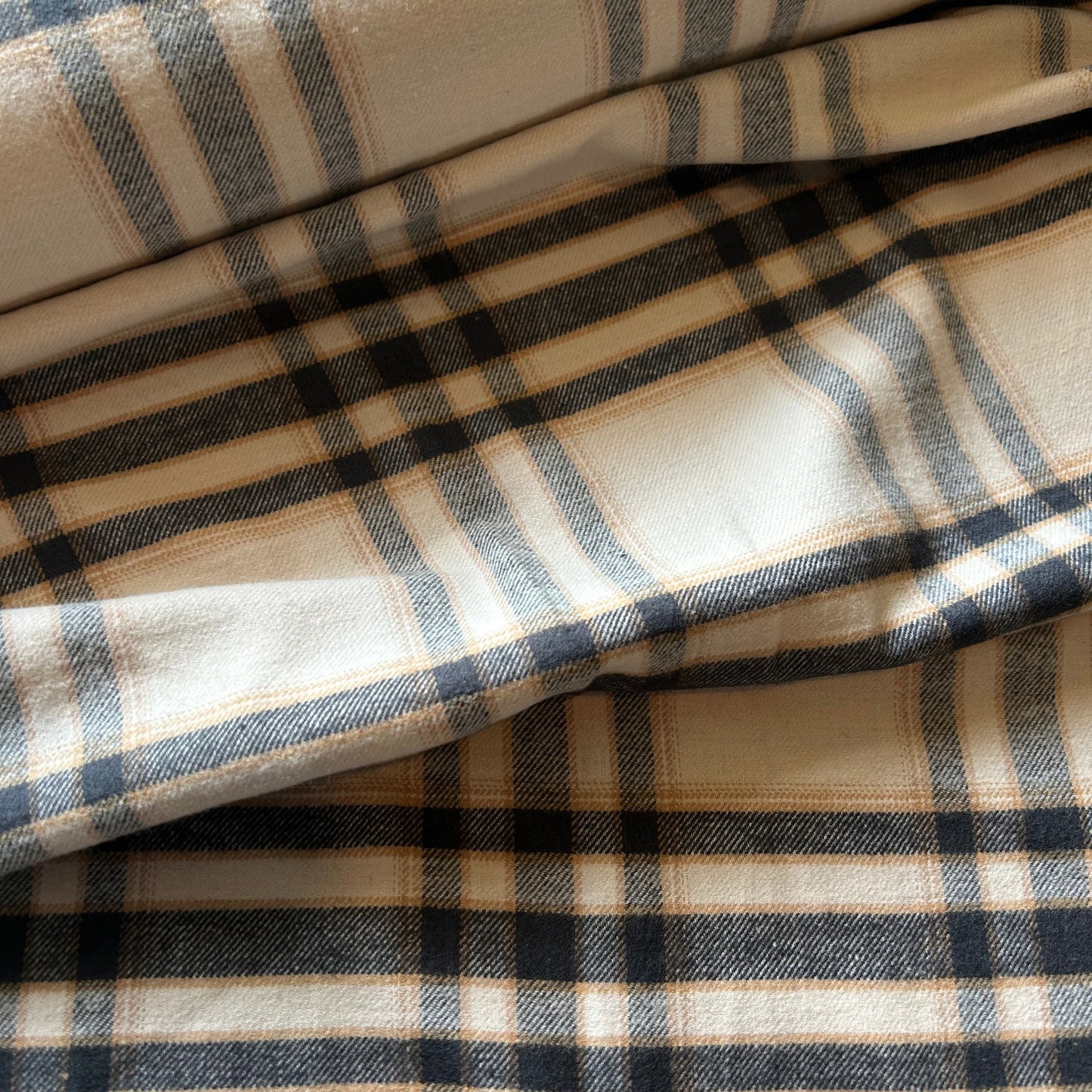 Yarn Dyed Brushed 100% Cotton Checks