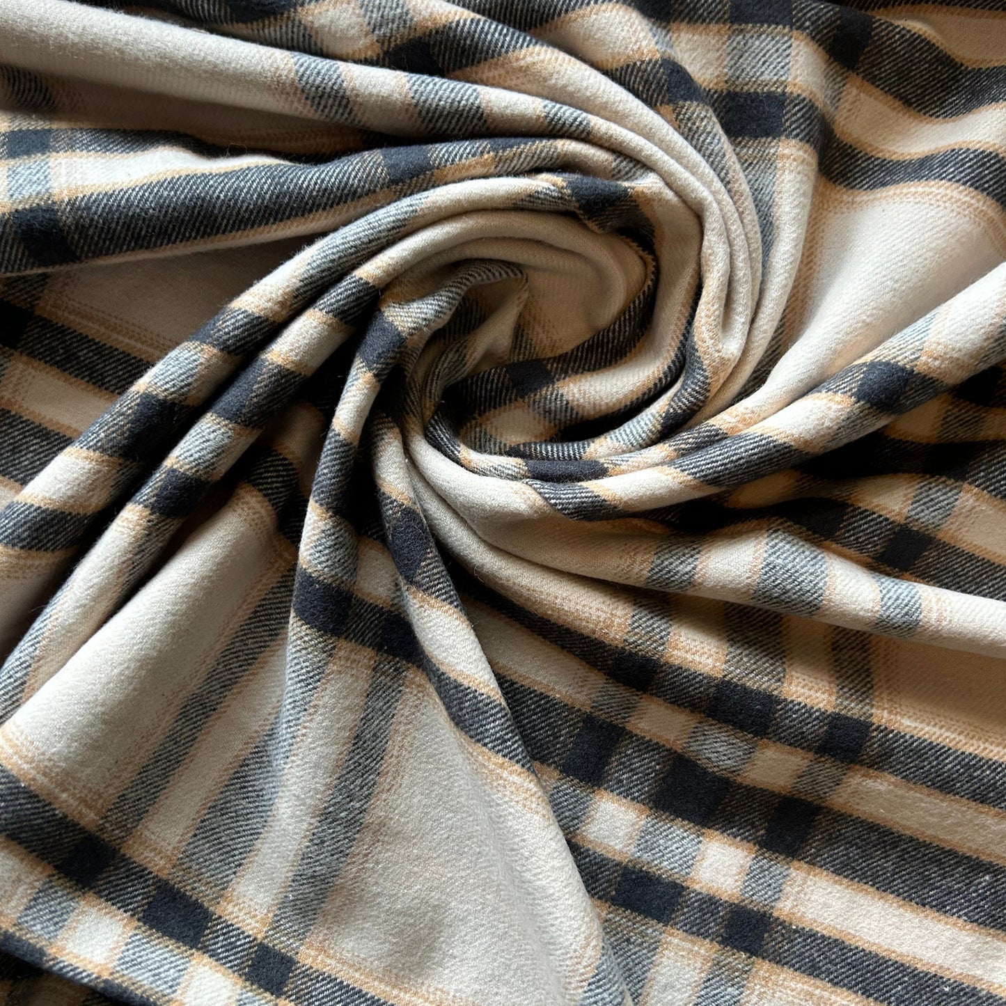 Yarn Dyed Brushed 100% Cotton Checks
