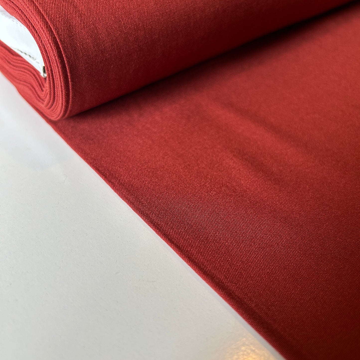 Stretch Viscose Twill - Rust
