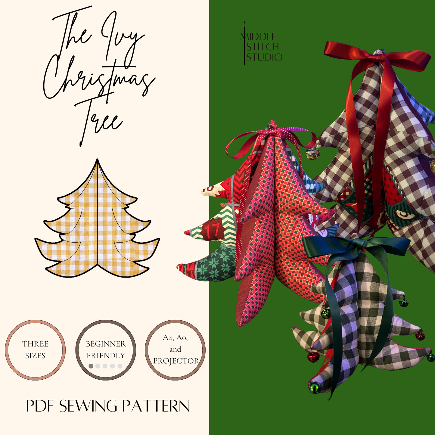 The Ivy Christmas Tree PDF Sewing Pattern