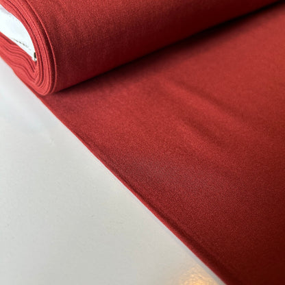 Stretch Viscose Twill - Rust