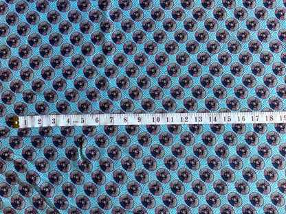 3m Bundle Blue Viscose - Deadstock