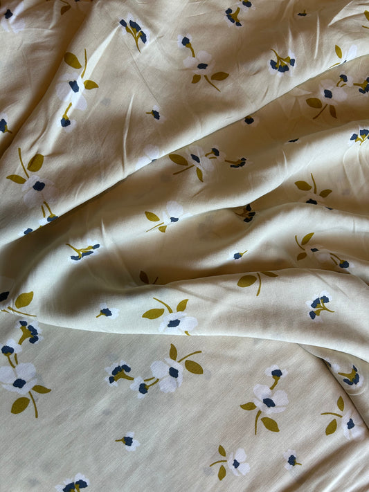Cream Viscose - Deadstock