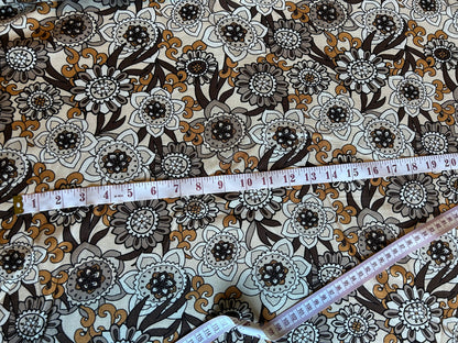Linen Viscose Print - Sand
