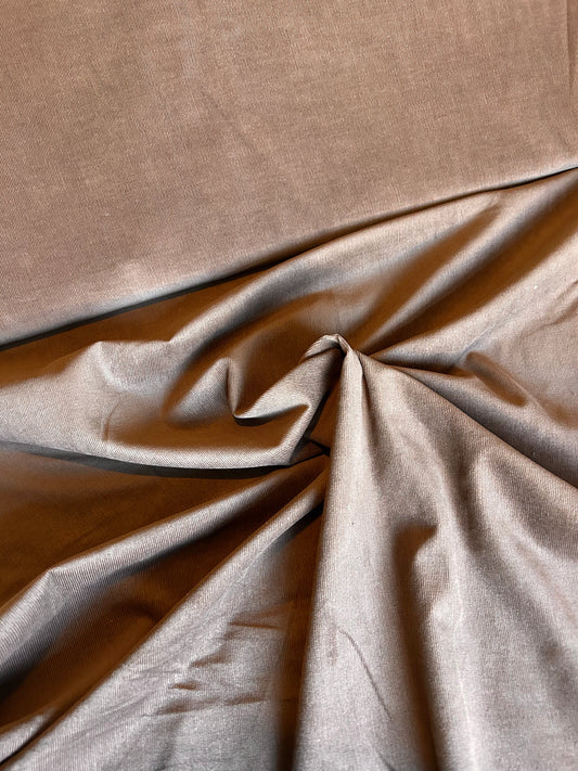 Drapey Brown Needlecord - Deadstock