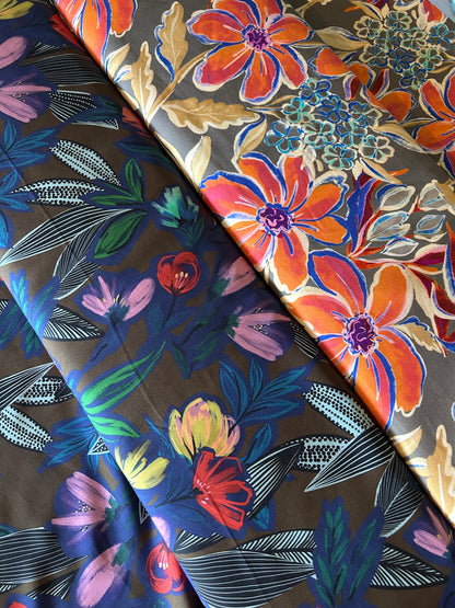 JOHN LOUDEN Digital Viscose Challis