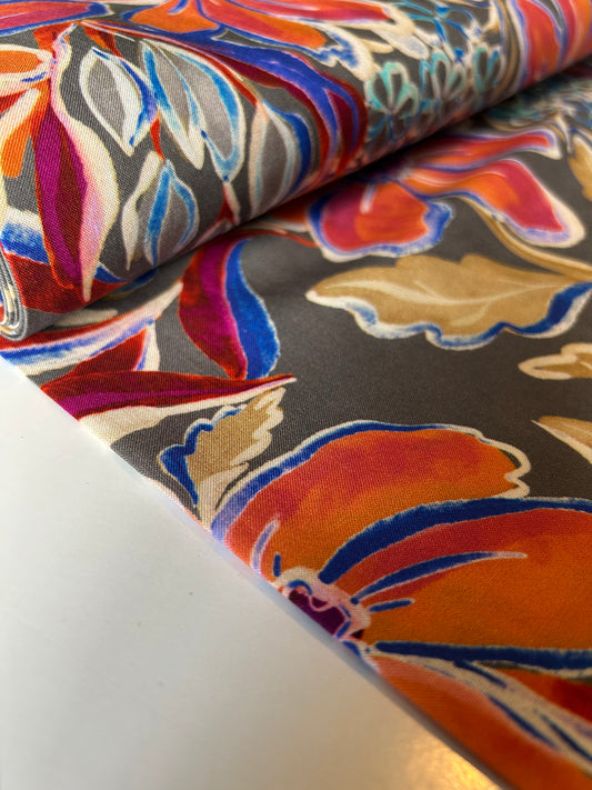 JOHN LOUDEN Digital Viscose Challis