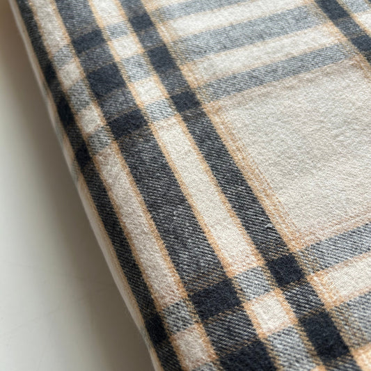 Yarn Dyed Brushed 100% Cotton Checks