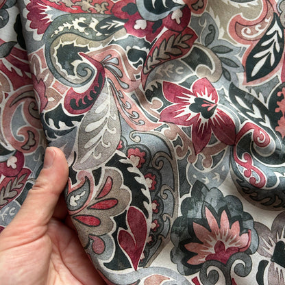 John Louden 100% Cotton Lawn Paisley Print