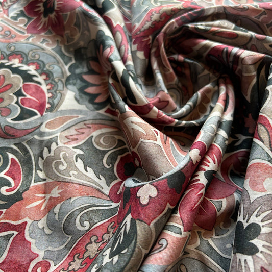 John Louden 100% Cotton Lawn Paisley Print
