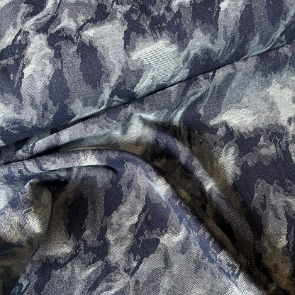 Premium Washed Denim Jacquard Cotton Blend