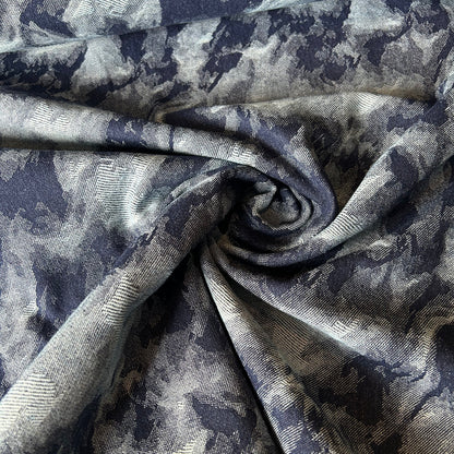 Premium Washed Denim Jacquard Cotton Blend
