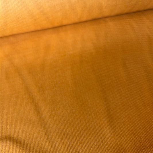 21 Wale Cotton Needlecord - Ochre