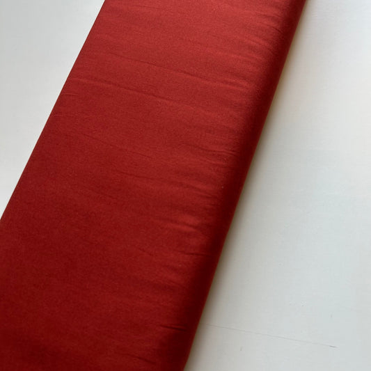 Stretch Viscose Twill - Rust