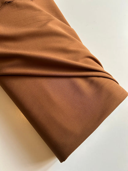 Stretch Viscose Twill - Nutmeg