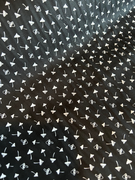 Ditsy Mushroom 100% Cotton Poplin